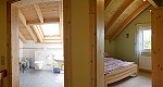 Obergeschoss mit Bad und Schlafzimmer